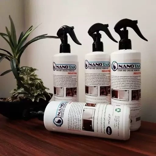 اسپری نانو تک چربی زدا و سم زدای سطوح چوبی و فلزی و شیشه ای