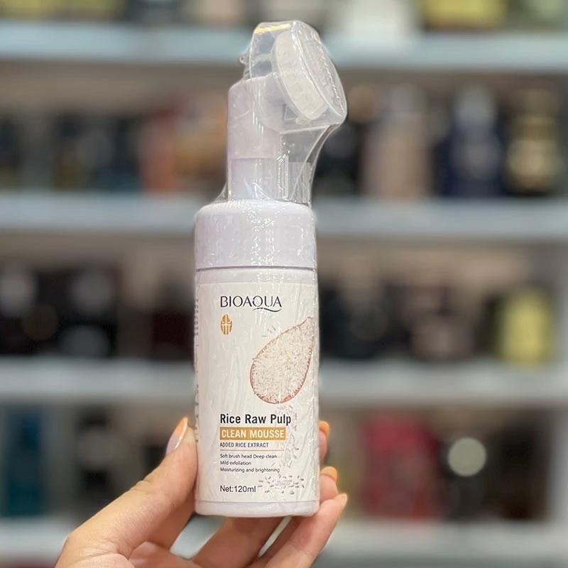 فوم شستشوی برنج براش دار بیواکوا