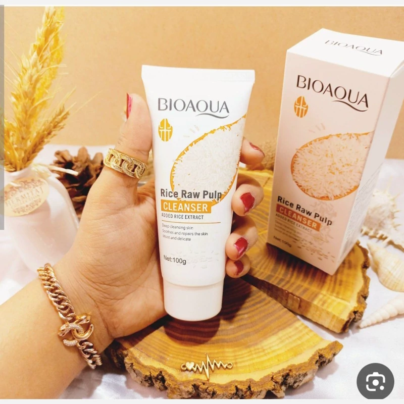 فوم شستشو برنج روشن کننده پوست صورت ضدلک